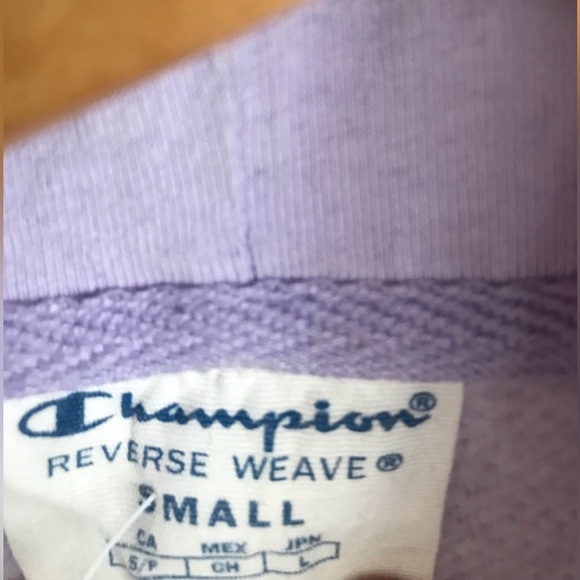 Champion Hoodie sz S, Lavender EUC - Picture 2 of 2